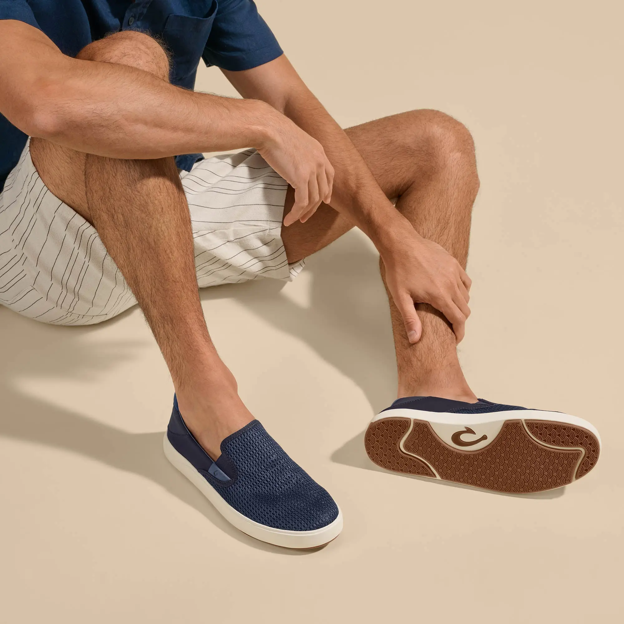 Lae'ahi Men's Slip-On Sneakers - Blue Depth - Image 5