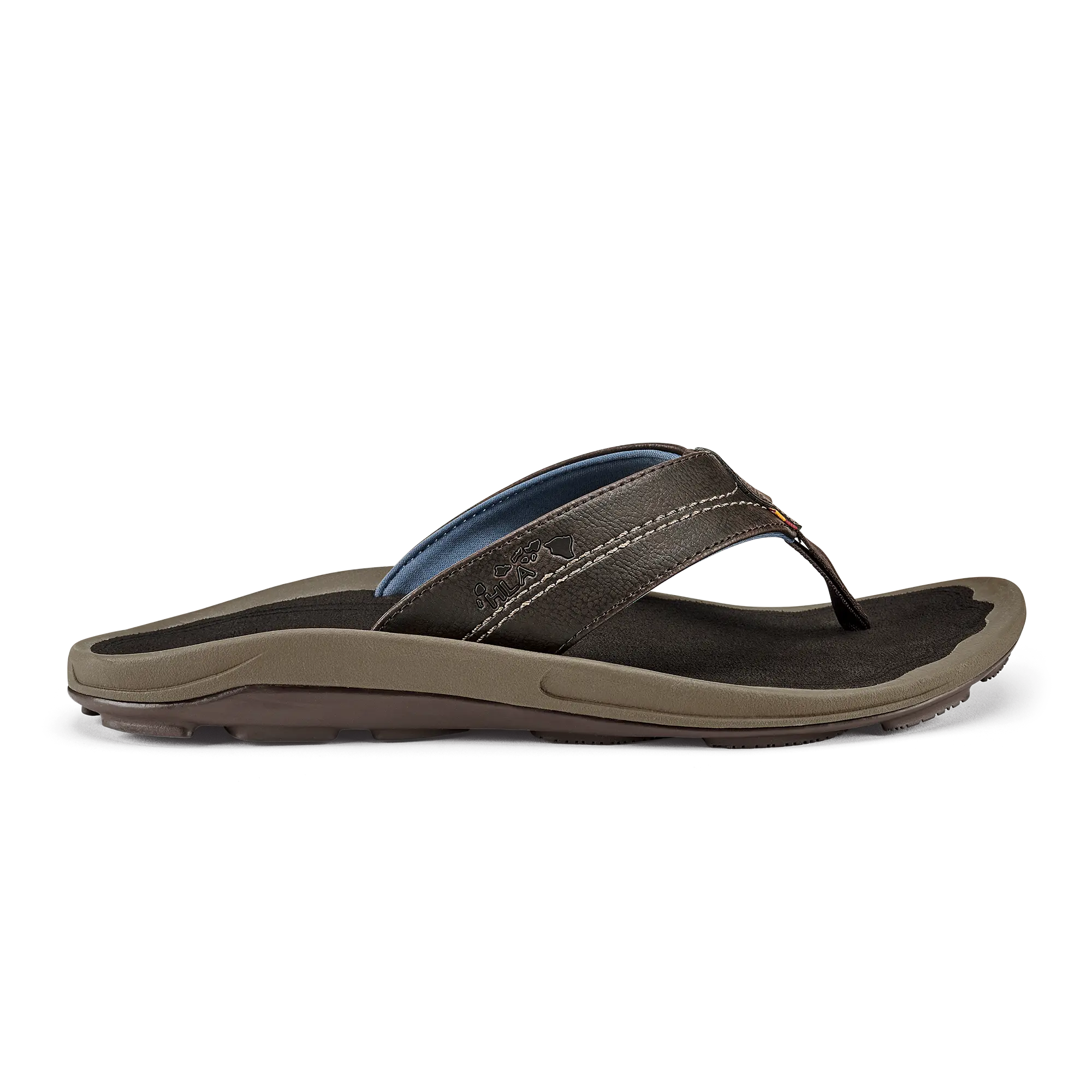 K p Men's Comfortable Beach Sandals - Espresso